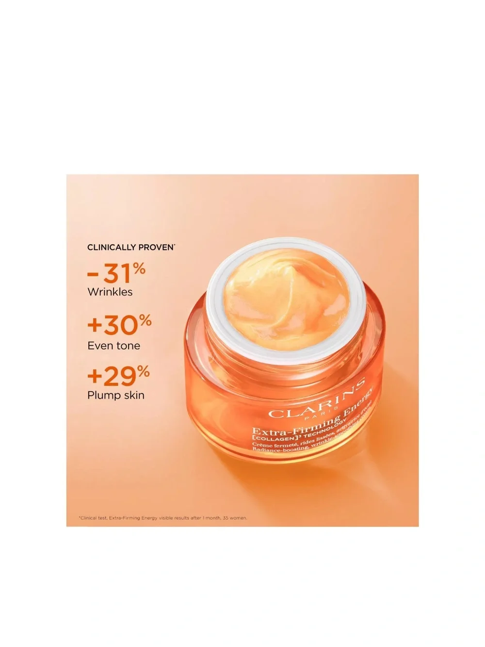 Clarins Extra-Firming Energy Moisturizer 1.7 oz Anti-Aging Firming Face Cream